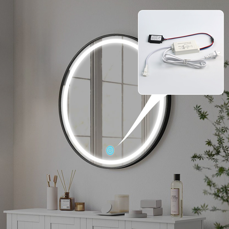 New AC220V single button touch on/off for LED light high voltage mirror touch switch