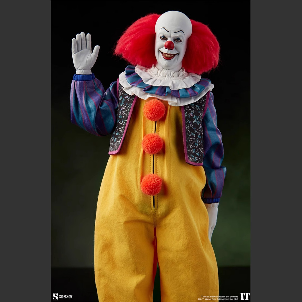 Original Sideshow 1/6 1990 Edition Pennywise Action Figure Model Toys 12 Inch Fan Collection Hobby