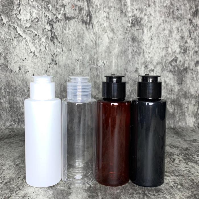 Botol Fliptop Jamur 100ml Tubular / Botol Fliptop Jamur