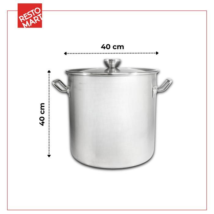 STOCK POT / PANCI 40CM AQUILA BY NAYATI STAINLESS 304 (0319096)