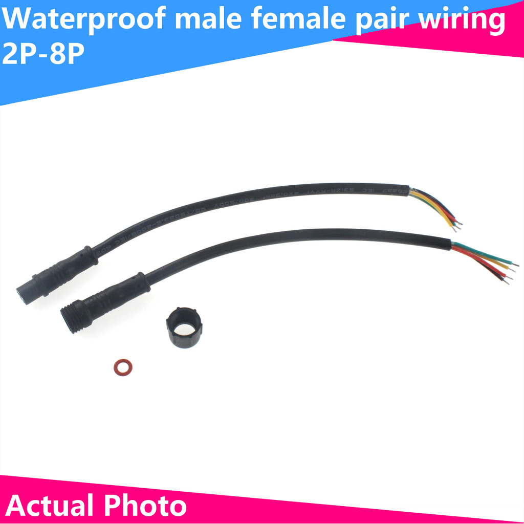Waterproof Male Female Docking Plug 2/3/4/5/8P pin Aviation Industry Power Supply Quick Connector