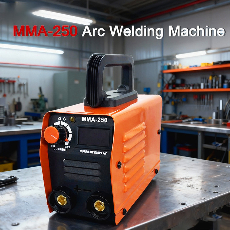 Orange Mini Welding Machine Convenient Folding Handle Metal Welding Machine Furniture Maintenance