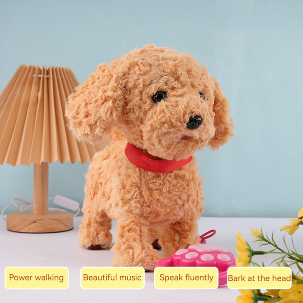 Realistic Robot Puppy with Touch Sensing Realistic Interactive Puppy Pet Dog Tongue & Licking Motion