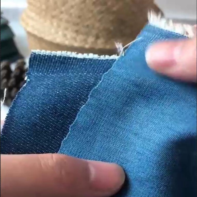 Thickened Washed Denim Fabric Pure Cotton By The Meter for Coat Pants Clothing Diy Sewing Jeans
