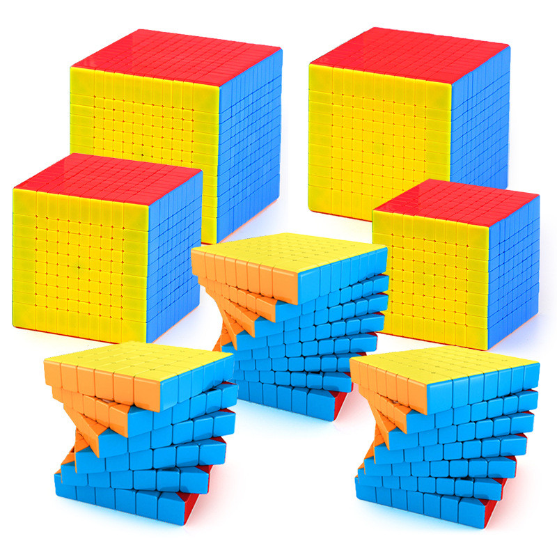 Moyu Meilong 9X9 10X10 11X11 12X12 13X13 Magic Speed Cube Stickerless Moyu High