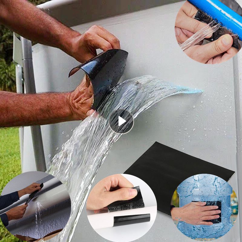 Repair Tape Patch PVC Pipe Super Strong Waterproof Tape Stop Leaks Seal Repair Tape Performance Self