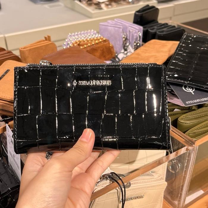 Dompet Kulit Stradivarius Ori 100% Kartu