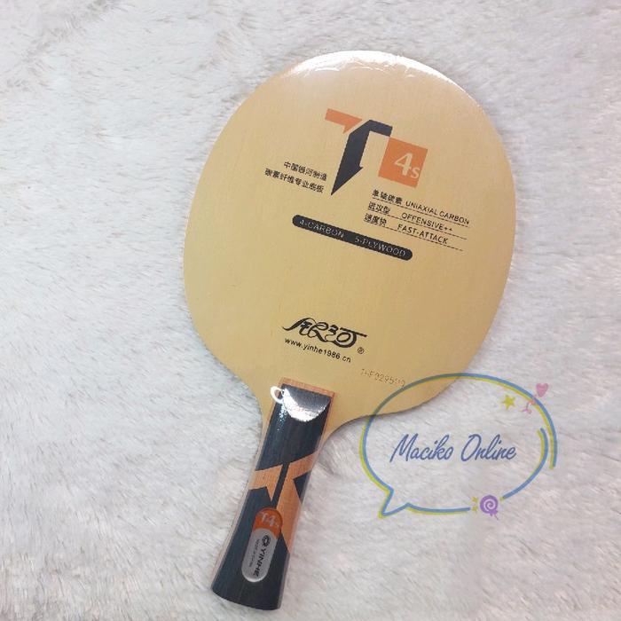 YINHE T4S~ KAYU BET PINGPONG TENIS MEJA YINHE T4 S