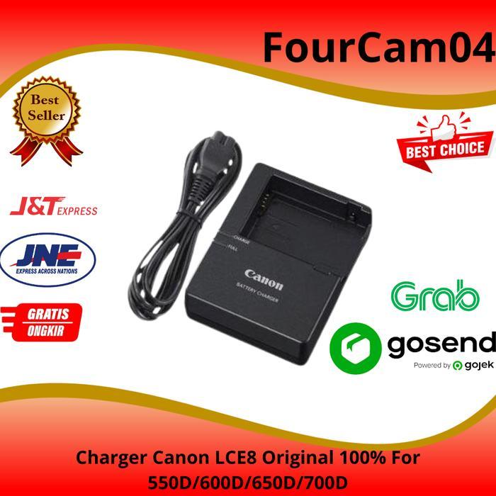 Charger Canon LCE8 Original 100% For EOS 550D/600D/650D/700D