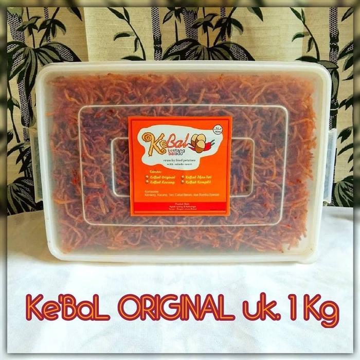 YUMMY KERIPIK KENTANG BALADO MUSTOFA ORIGINAL RENYAH Uk. 1kg