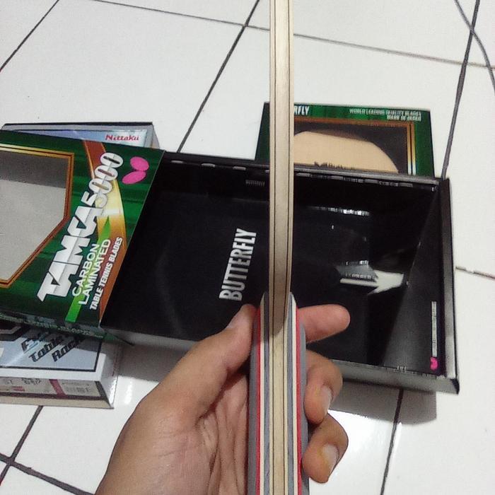 KAYU TENIS MEJA BUTTERFLY PRIMORAC CARBON ORIGINAL