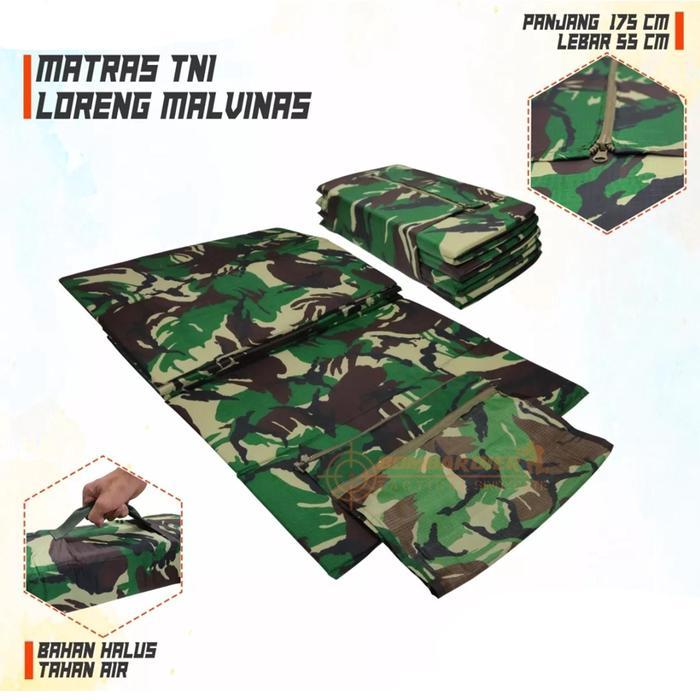 MATRAS LIPAT LORENG MALVINAS / MATRAS CAMPING / MATRAS GUNUNG / MATRAS
