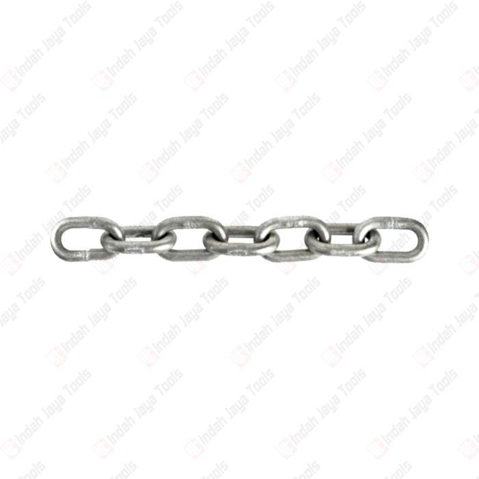 "New" RANTAI BESI METERAN 3 MM 1/8 Inch Gembok Motor Portal Pagar Galvanis
