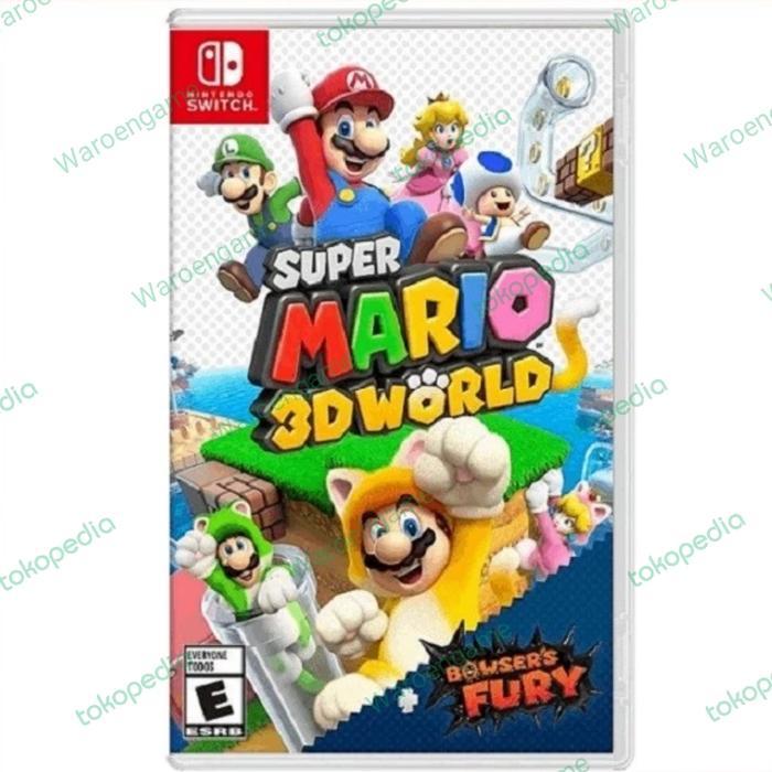 Switch Super Mario 3D / Mario 3D World + Bowser's Fury (Mde/English)