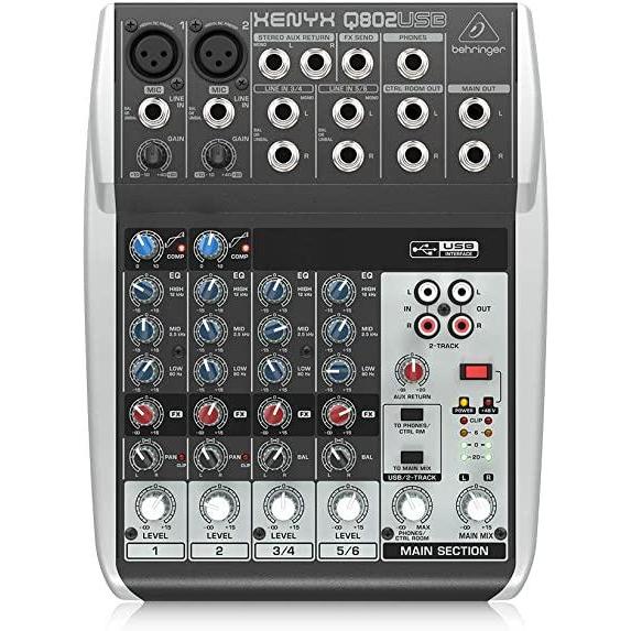 BEHRINGER XENYX Q802USB ,BMJ