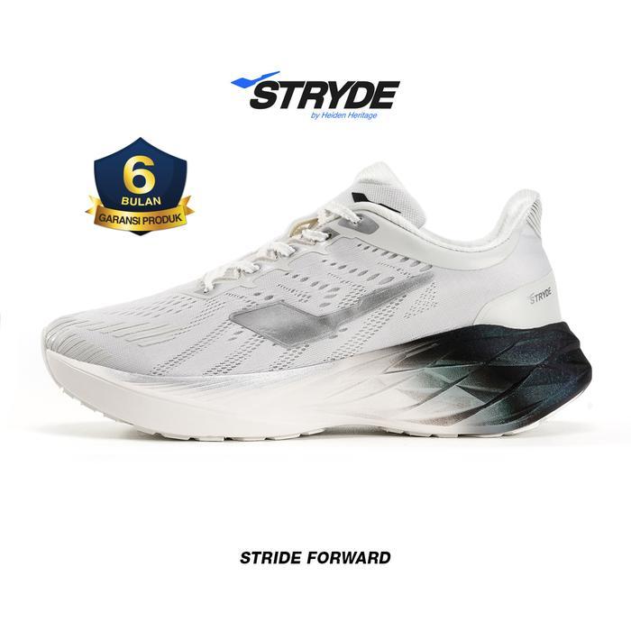 HEIDEN HERITAGE [HRTG] - STRYDE RAVEN - PLATINUM GREY - Sepatu Sport Running Sekolah Casual Style