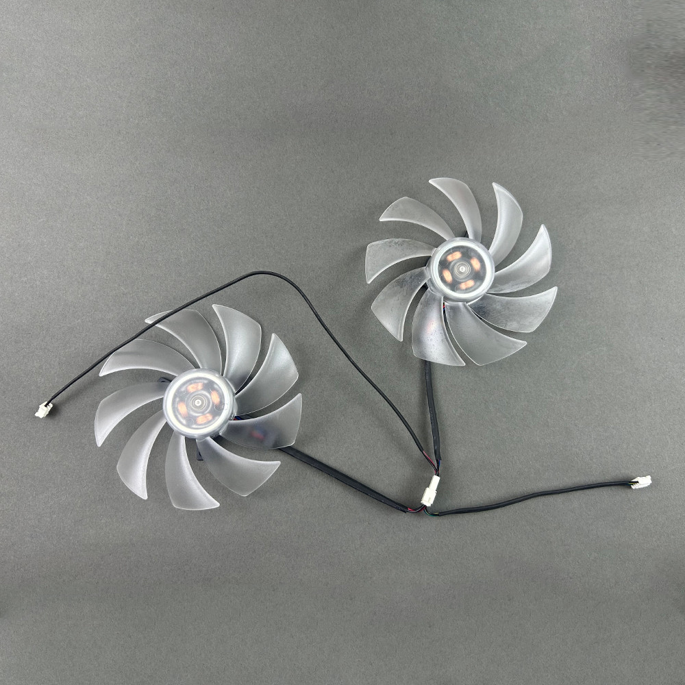 NEW Cooling Fan FD10015H12D 4PIN For Powercolor RX 6650 6600 XT 7600XT Hellhound Graphics Card Fan