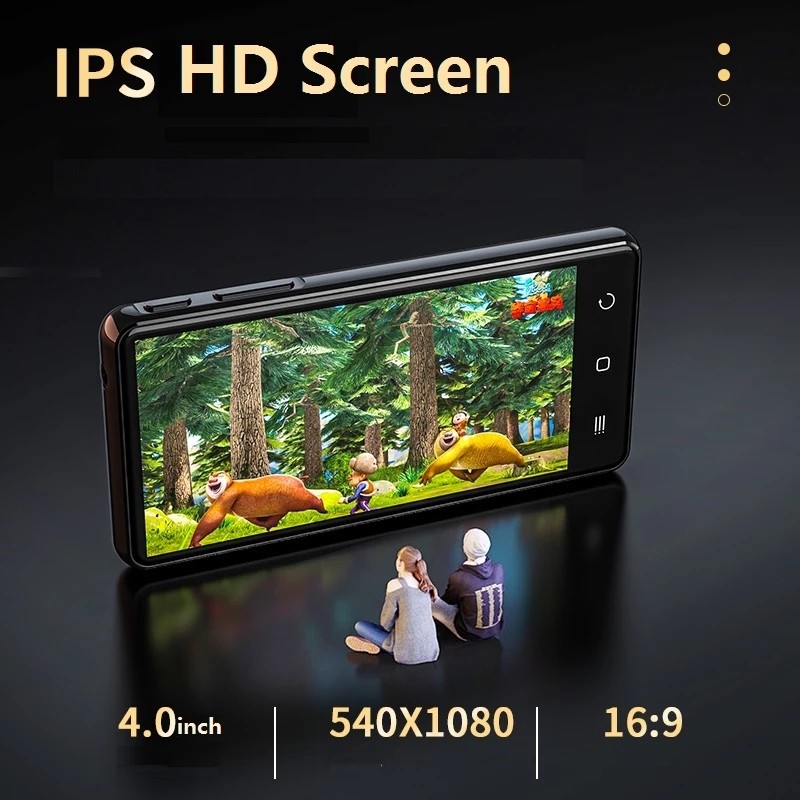 Ruizu H8 HD Touch Screen 4.0inch WIFI Android MP4 player Bluetooth 5.0 MP5 Player HIFI Music MP3