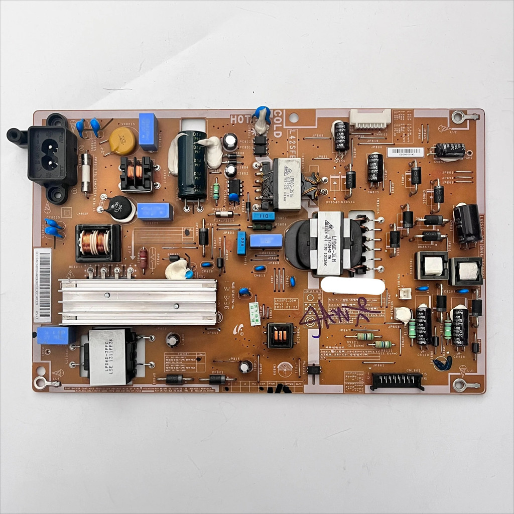 Original TV power supply board BN44-00609E = BN44-00609F = BN44-00609D = BN44-00609A works properly