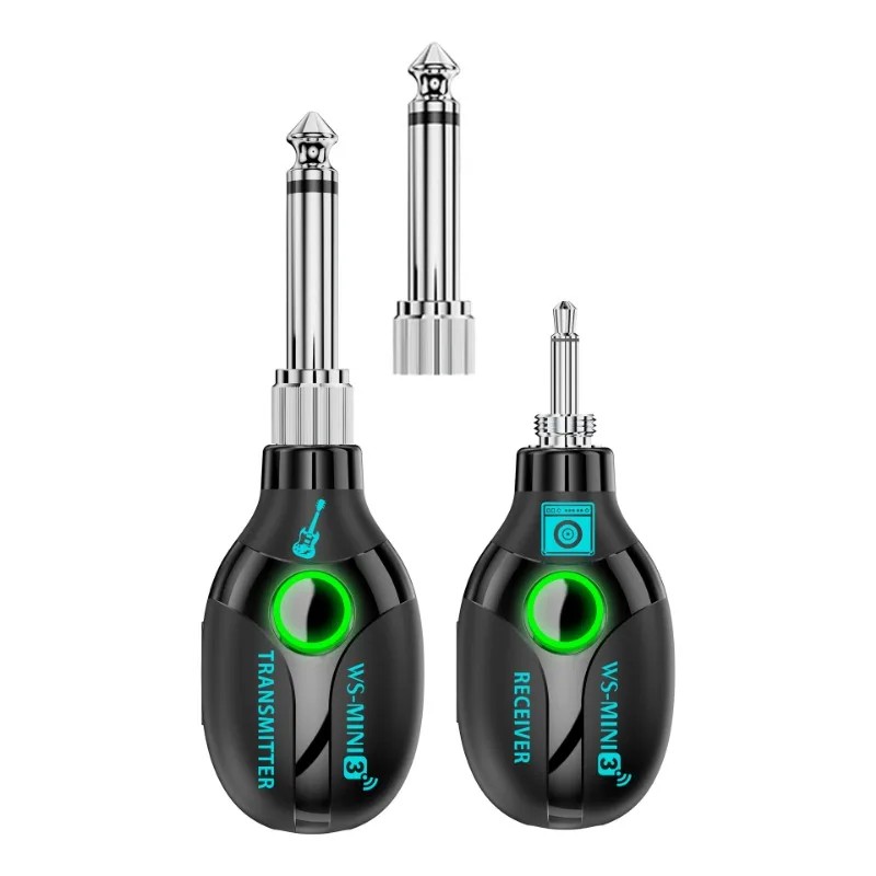 2.4GHz Mini3 Wireless Guitar System Rechargeable Audio Wireless Guitar Transmitter Receiver for