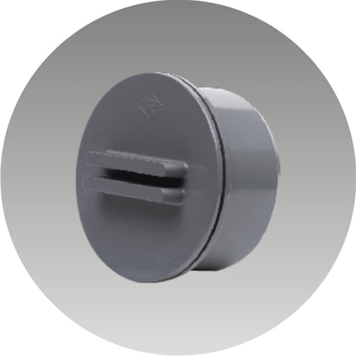 TUTUP PIPA PVC 4" RUCIKA D / PVC TUTUP PIPA 4" D / TUTUP PIPA PVC D 4"