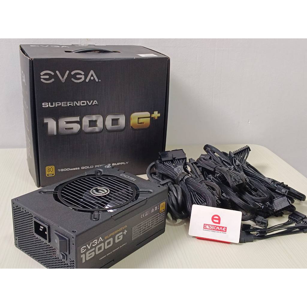 PSU Pure EVGA SuperNOVA 1600 G+ 1600W 80 PLUS Gold Full-Modular