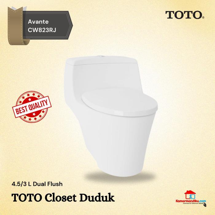 Kloset/Closet TOTO CW823RJ/CW 823 RJ/CW823 RJ/CW 823RJ Avante Rimless