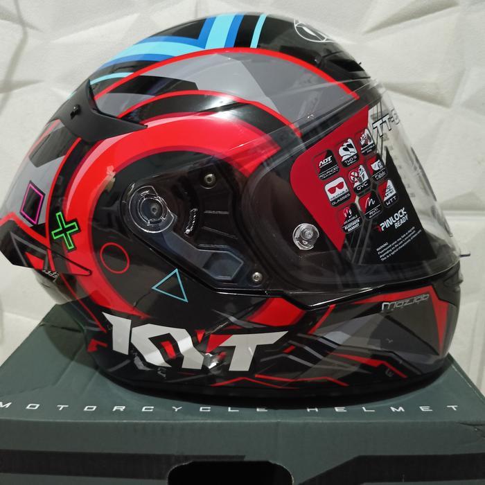 Terbaru helm KYT TT course rathapark squid game