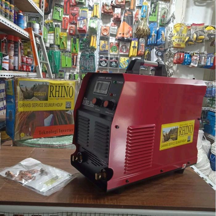 RHINO Mesin Las  MMA 300A 3Phase Travo Las Inverter Rhino 300A 3Phase