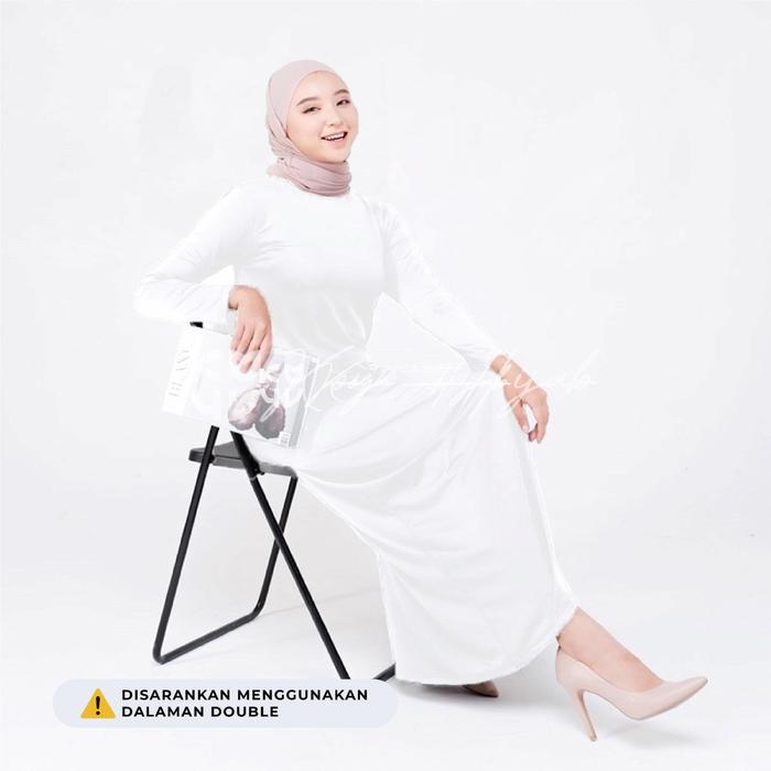 Koyu Hijab Iner Manset Dress Jersey Kalia