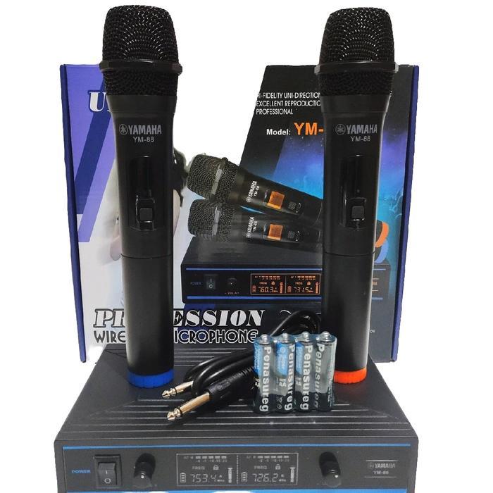 MIC MIKROFON WIRELESS YAMAHA YM-88 MICROPHONE WIRELESS UHF