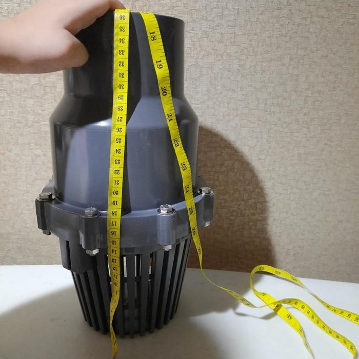 Foot Valve Foot Klep Pvc 4Inch Kdj Taiwan Tusen Klep 4Dem