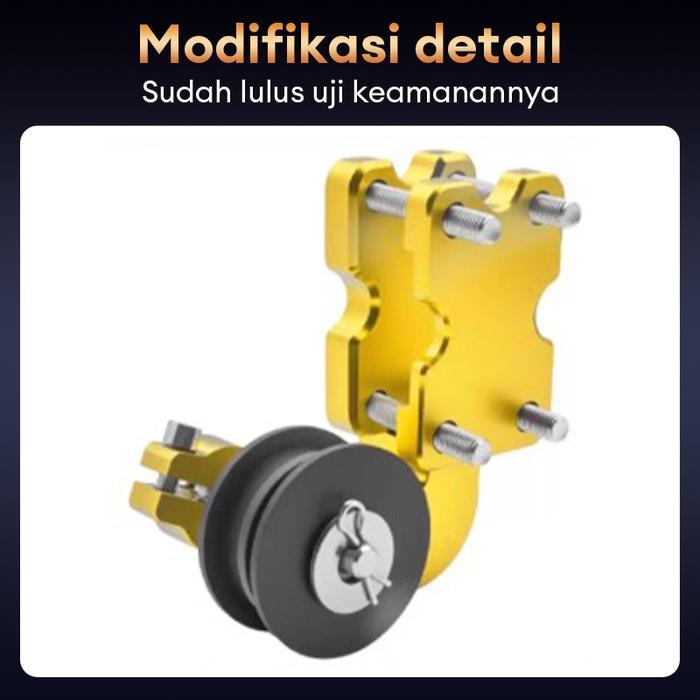 Lagi Promo Stabilizer Rantai Tensioner Rantai Fullcnc Motor Satria Fu Sonic 150 Mxking Ninja Tiger