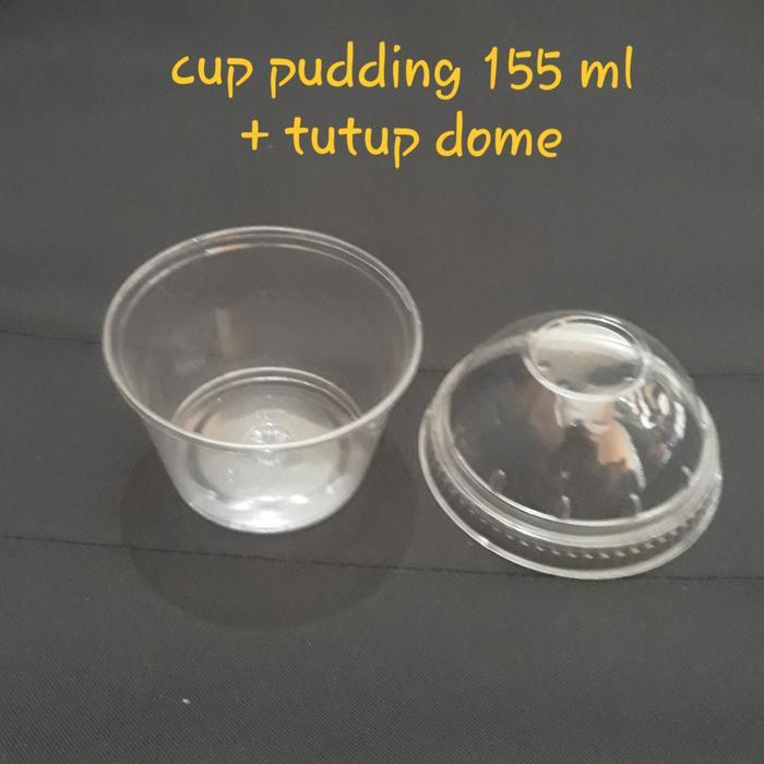 CUP PUDDING PUYO / CUP PUDING UK: 155 ML / WADAH PUDING UK 130 ML