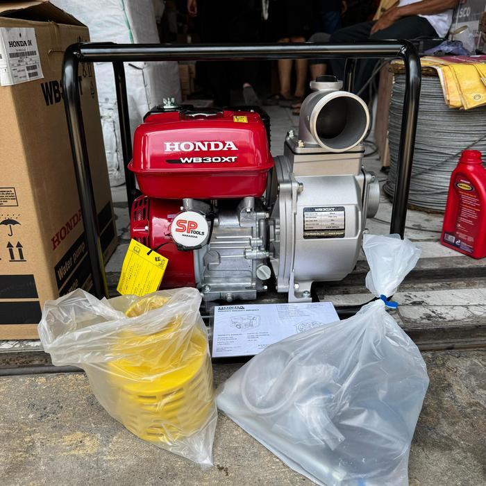 MESIN POMPA ALKON ALCON AIR WATER PUMP GASOLINE HONDA THAILAND WB30XT 3" 3 INCH
