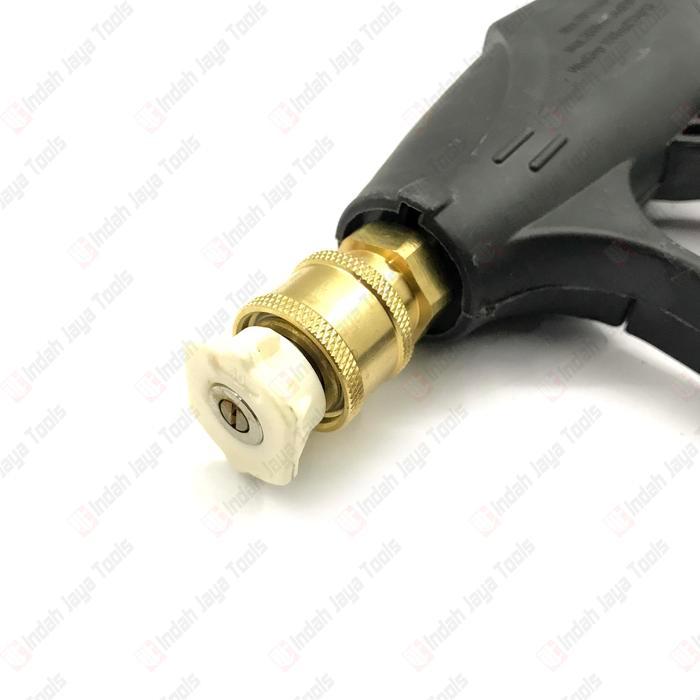 KODENKI GJC800 M22 GUN JET CLEANER QUICK RELEASE 1/4" - LONG WATER HOSE SPRAY GUN PRESSURE COUPLER