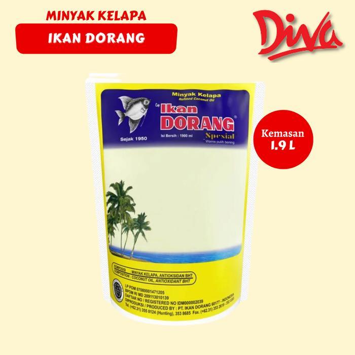 Ikan Dorang Minyak Goreng Special 1.9 L / Minyak Kelapa Ikan Dorang