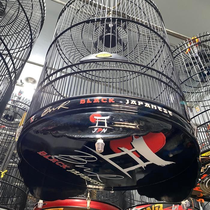 ISTIMEWA SANGKAR KANDANG MURAI BNR JAPANESE PVC DECAL ORIGINAL PREMIUM NO 2