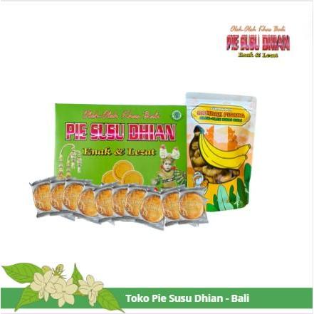 20 Pie Susu Dhian + Rambak Pisang Bali Premium