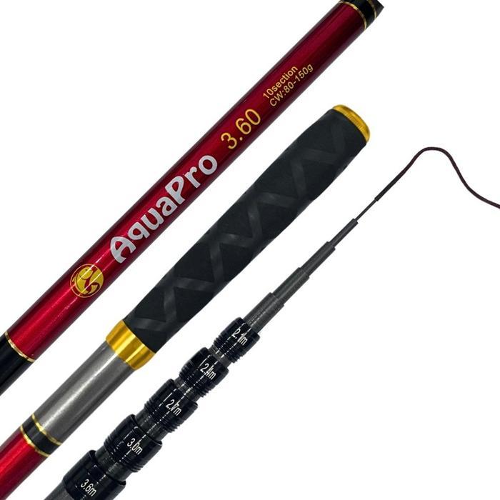 Joran Tegek Zoom 8-10 Section Carbon Gloss Ceramic Coating Joran Tegek Zoom Telescopic Joran Pancing