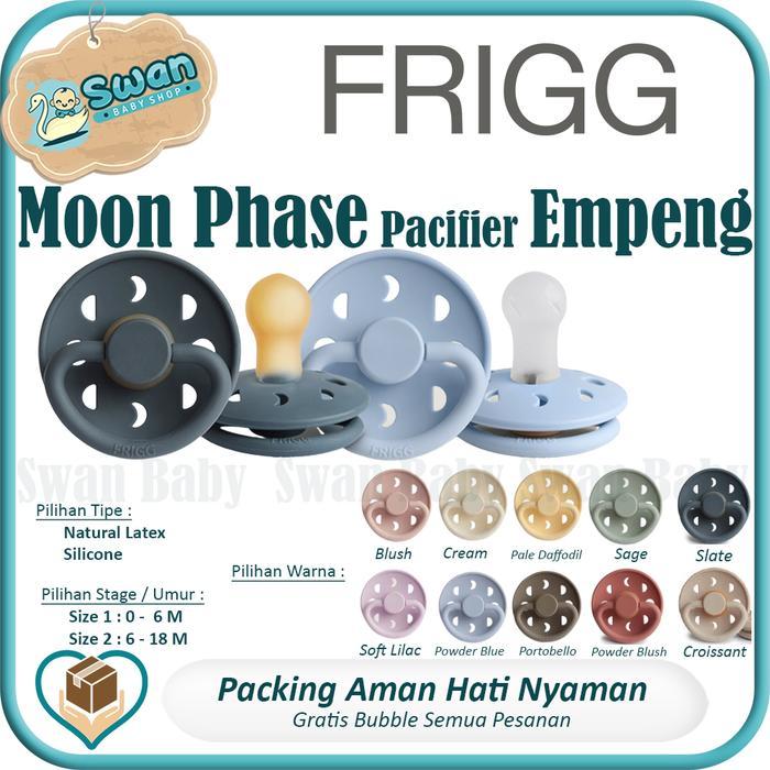 Frigg Moon Phase Natural Rubber Pacifier / Moon Phase Silicone Paci