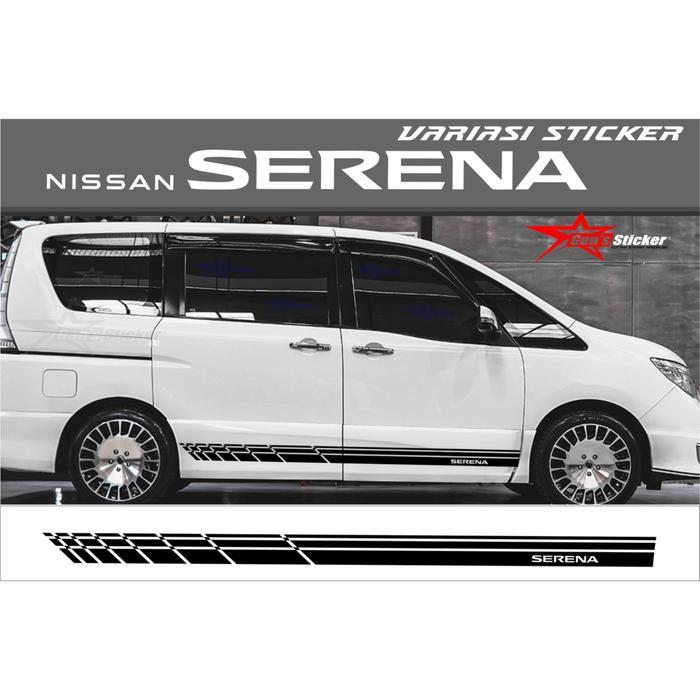 Nissan Serena sticker pintu nissan serena