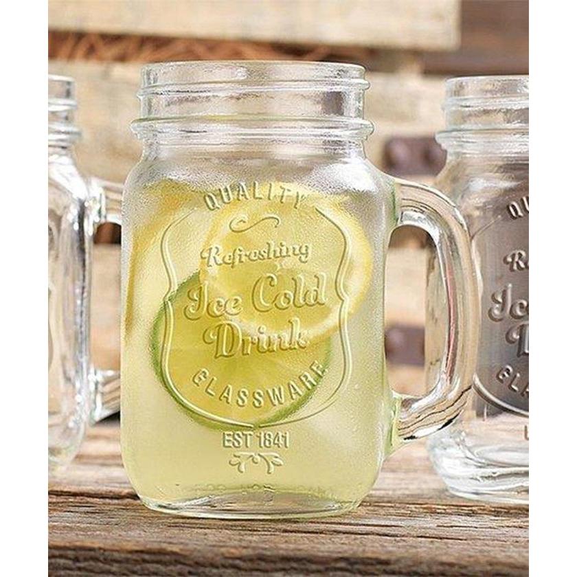 Gelas Jar tanpa tutup/ Gelas drinking Jar/ Gelas Kaca/ Gelas