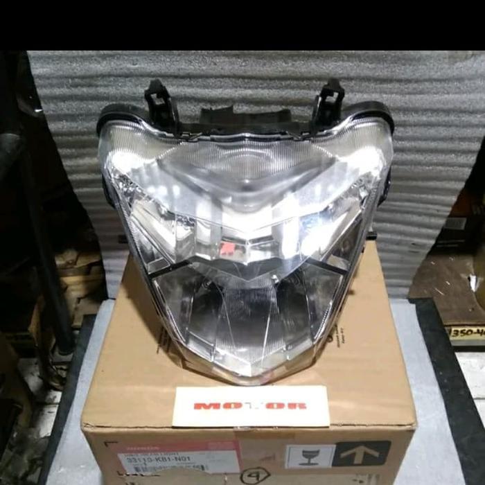 Reflektor Headlight Unit Lampu Depan Honda Beat Fi New Esp Ori Termurah Langka
