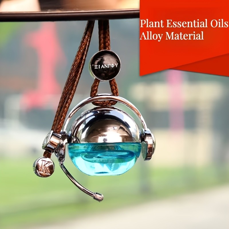 1pc metal pendant, car perfume pendant, car perfume, interior aromatherapy bottle, essential oil
