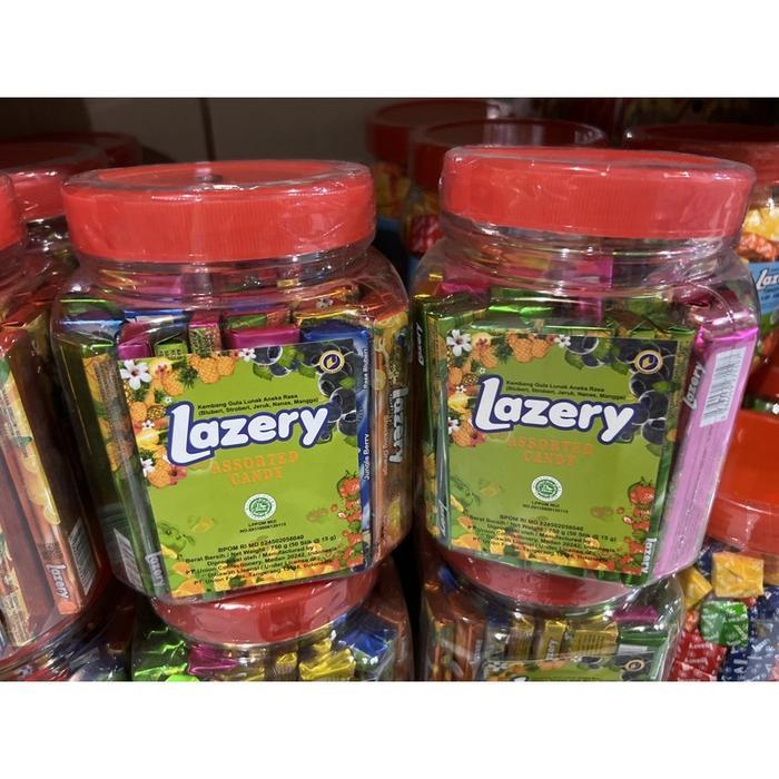 LAZERY STICK ASSORTED CANDY TOPLES 750GR