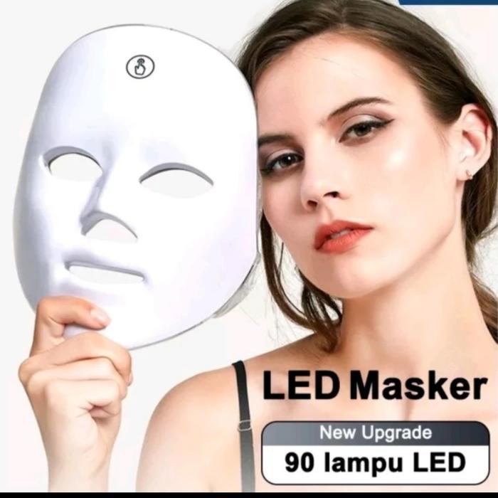 Facial Mask Led Photon Pdt Masker Wajah Masker Led Perawatan Kulit