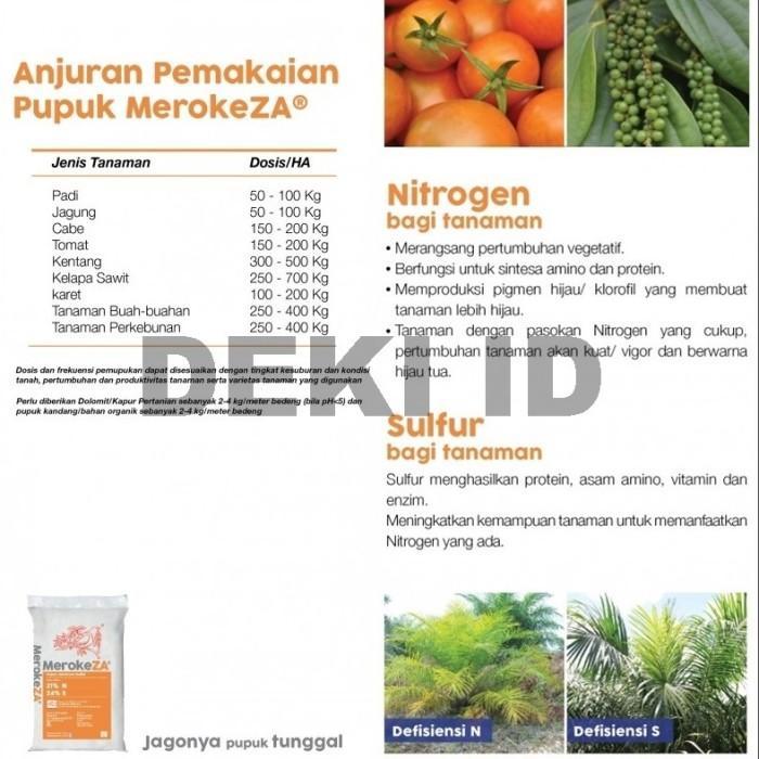 ZA Meroke 50 Kg Pupuk Amonium Sulfat Via Kemasan Pabrik