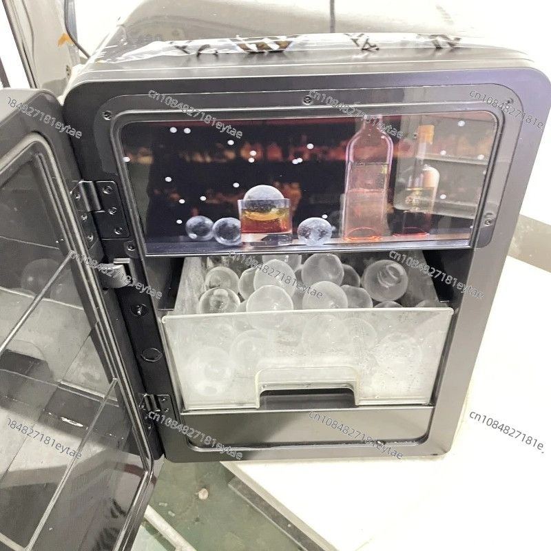 Ice Ball Maker Automatic Home & Commercial Ball Ice&Sphere Ice Maker Machine Countertop Ice Machine