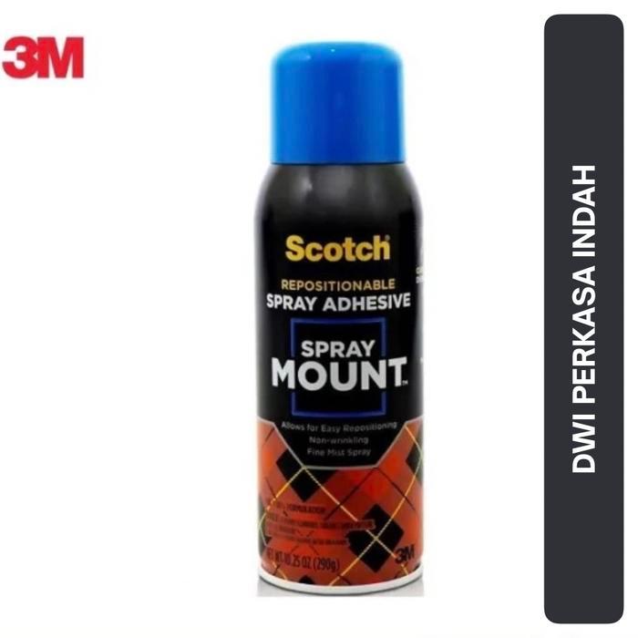 3M Scotch Spray Mount Spray Adhesive Lem Kertas